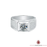 SHEBA Moissanite Great Ambition Ring