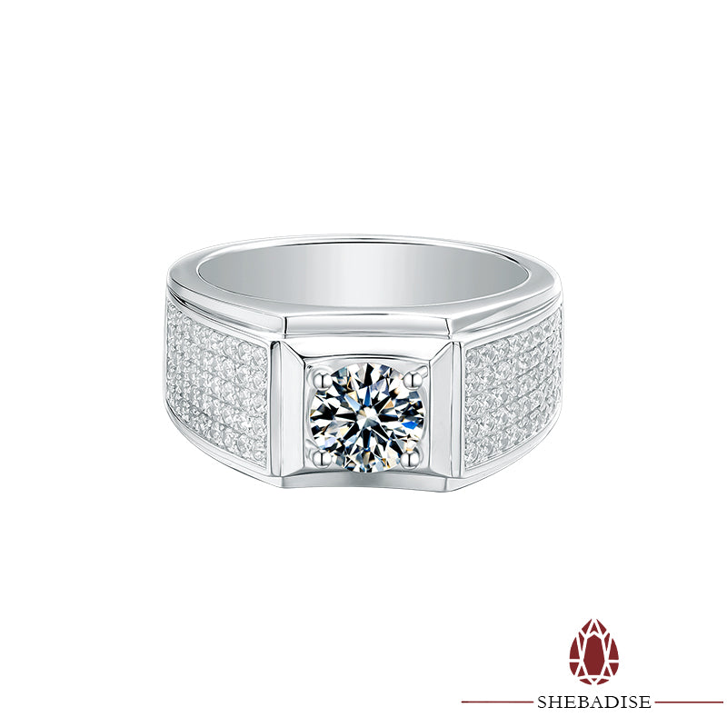 SHEBA Moissanite Great Ambition Ring