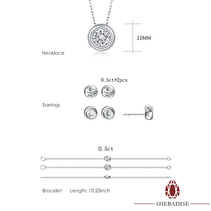 SHEBA Moissanite Silent Hope Collection