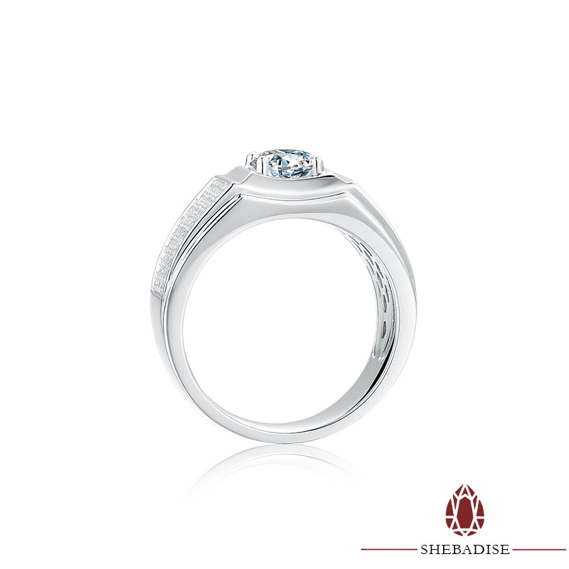 SHEBA Moissanite Great Ambition Ring