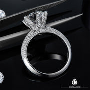 Queen of SHEBA Moissanite Ring