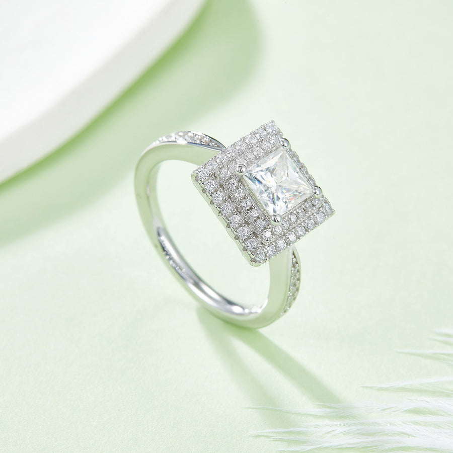 Sheba Ice Crystals Ring