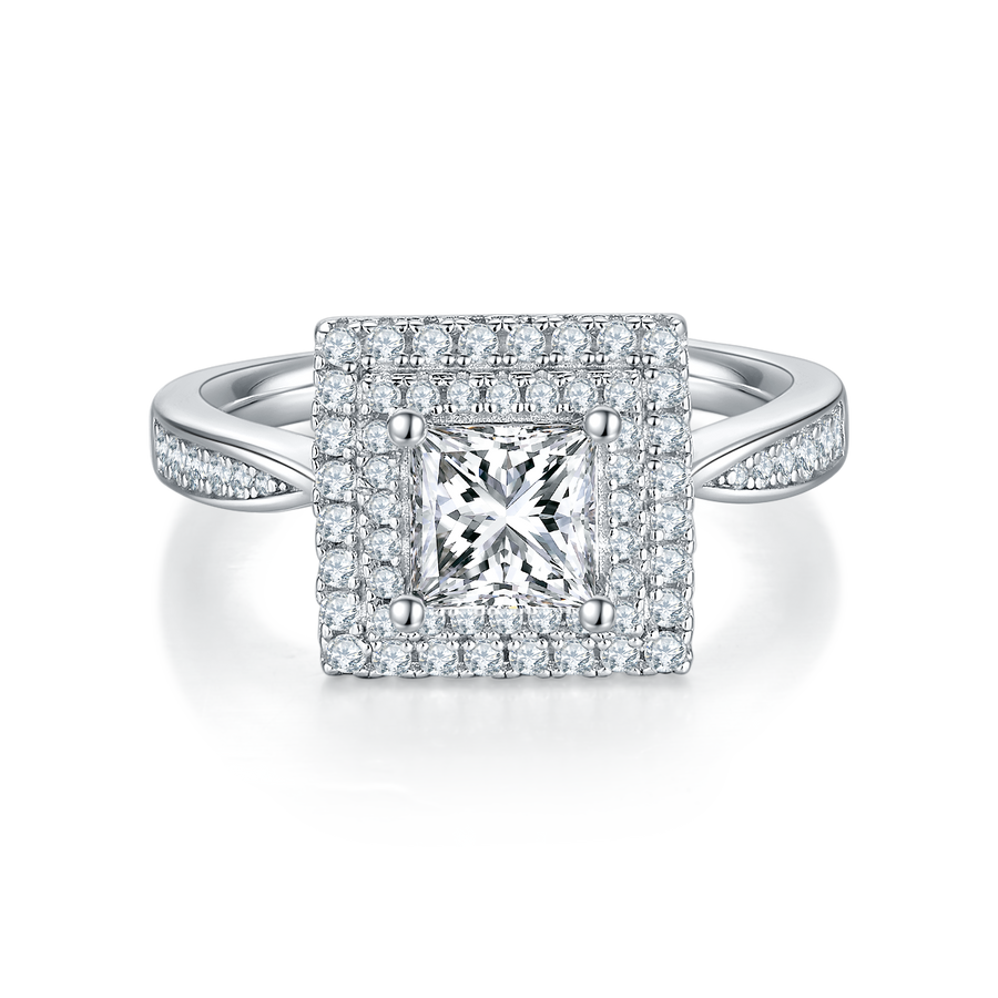 Sheba Ice Crystals Ring
