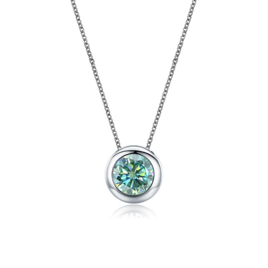 Green Rose Necklace