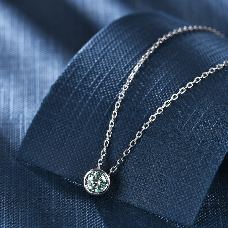 Green Rose Necklace