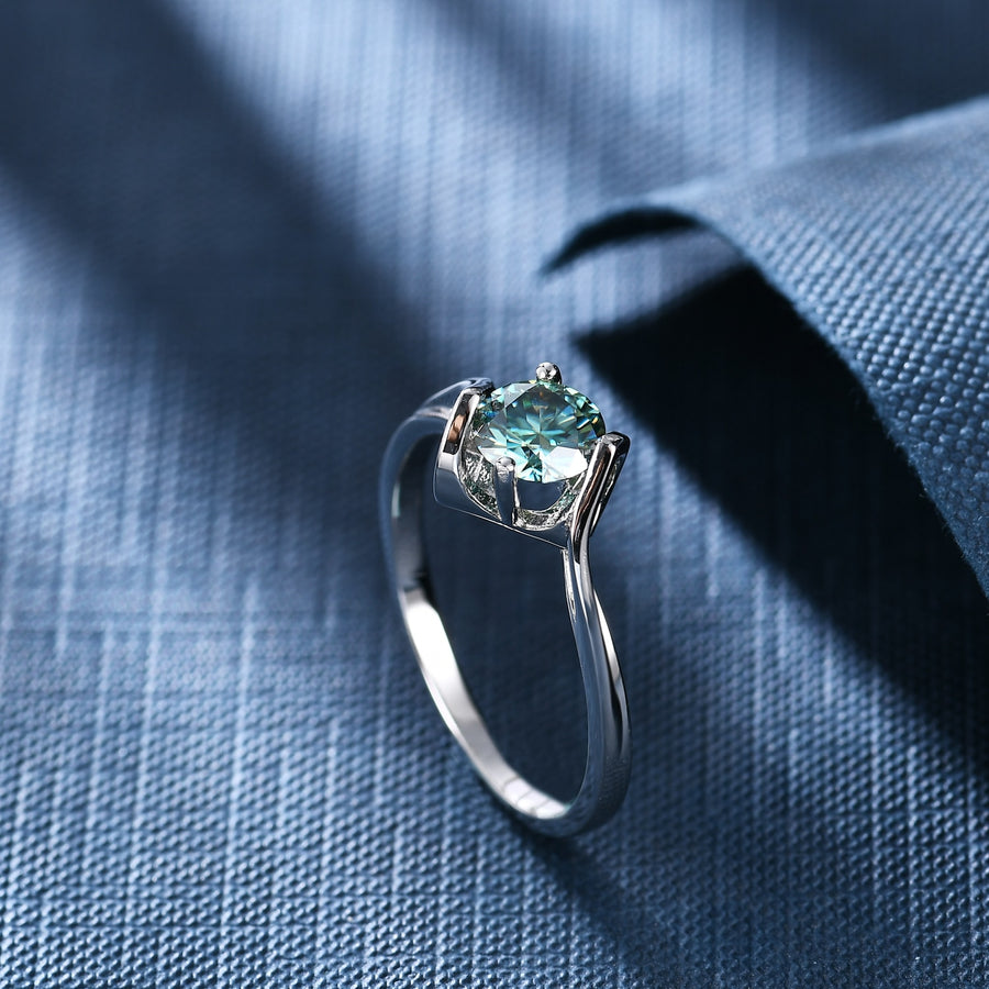 Round Green Ring