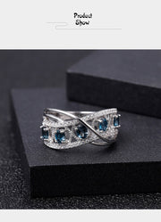 London Blue Ring