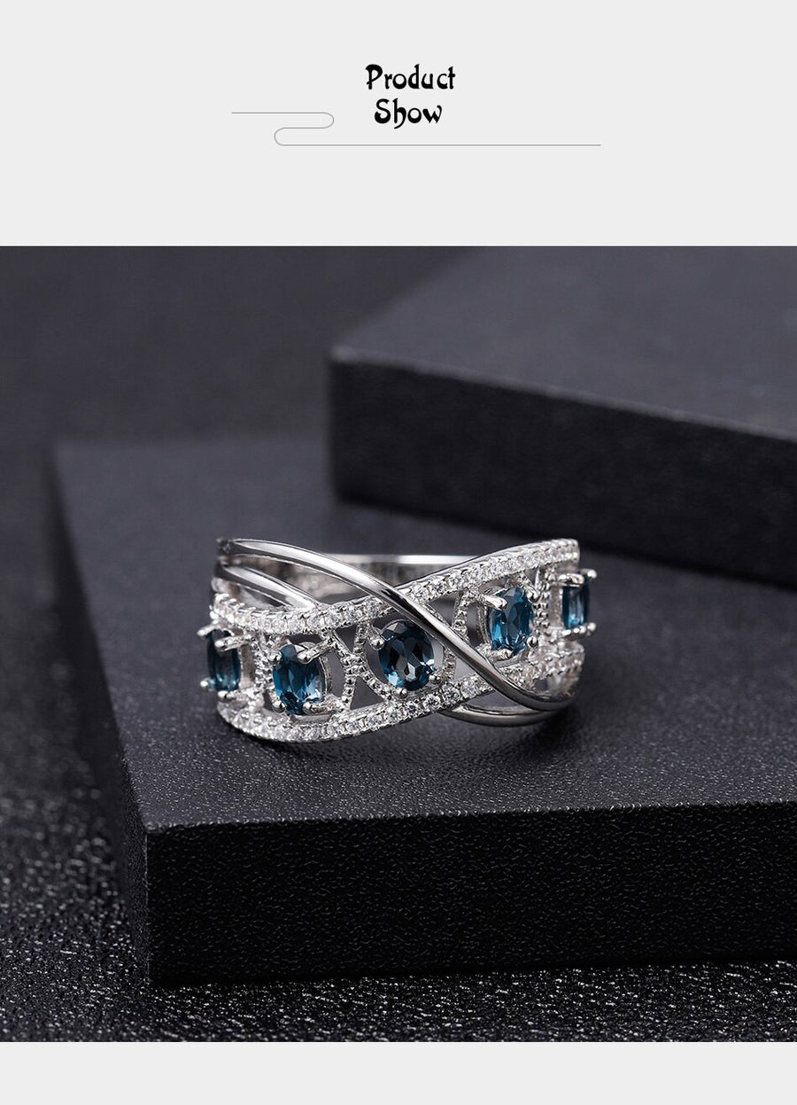 London Blue Ring