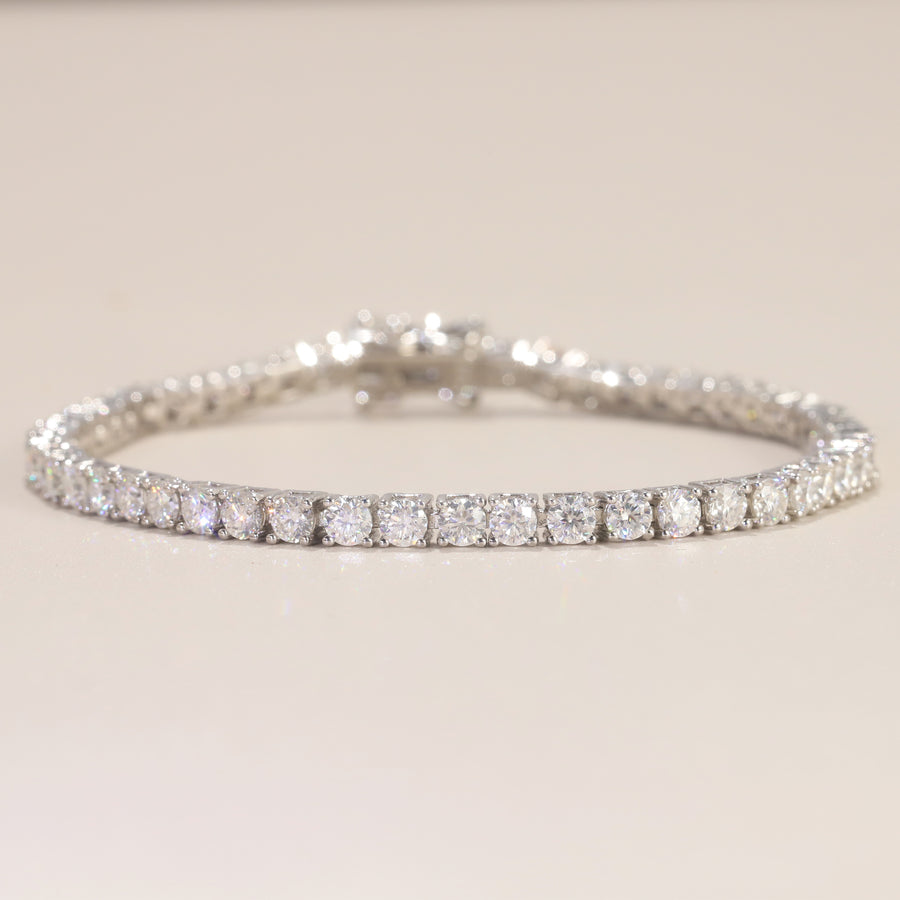 Moissanite Tennis Chain Necklace