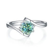 Round Green Ring