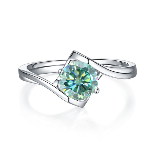 Round Green Ring