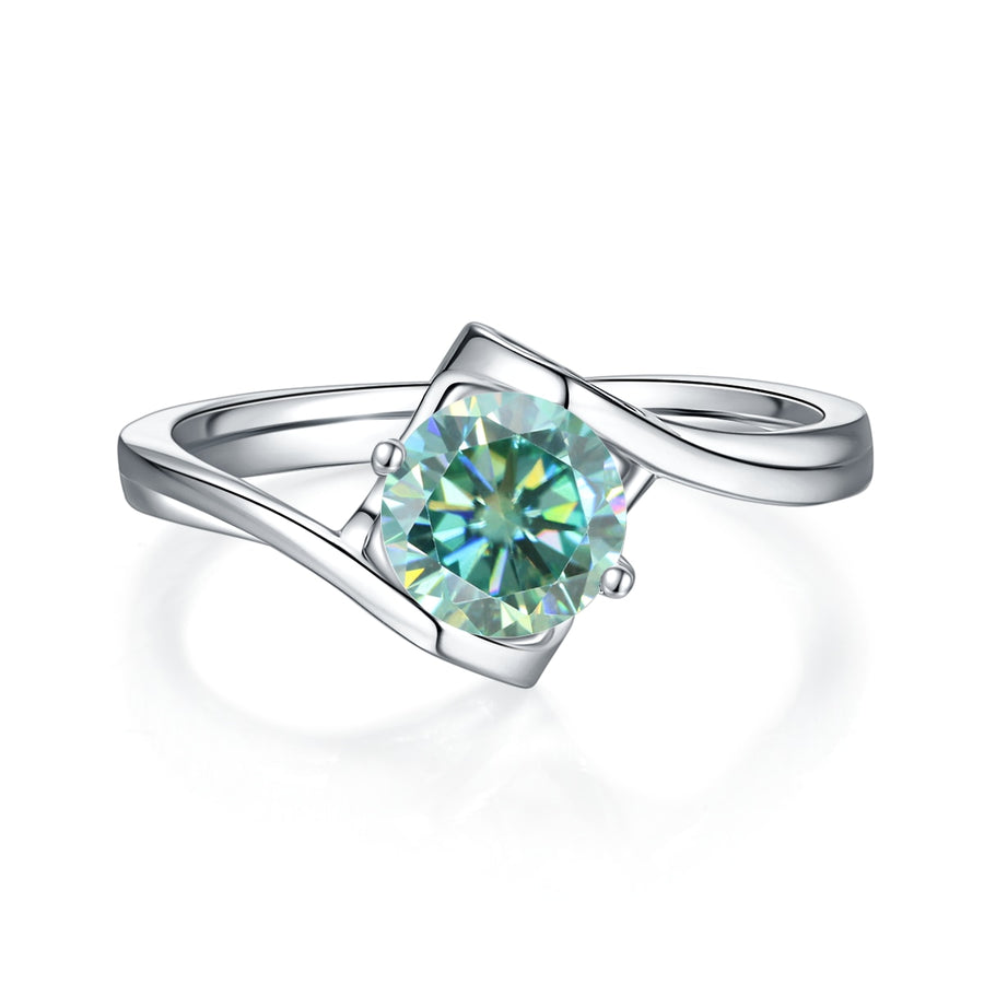 Round Green Ring