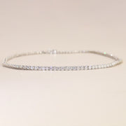 Moissanite Tennis Chain Necklace