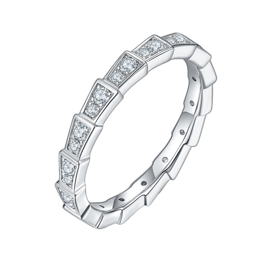 Moissanite Sharp Ring