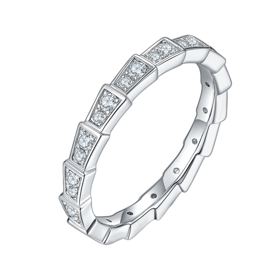 Moissanite Sharp Ring