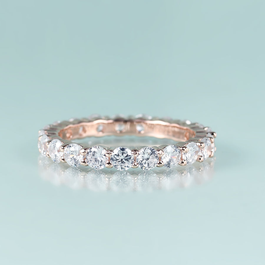Round Moissanite Ring