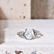Oval Solitaire Rings