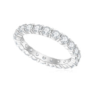 Round Moissanite Ring