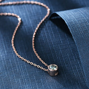 Green Rose Necklace