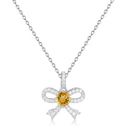 Ribbon Tie Necklace