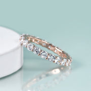 Round Moissanite Ring