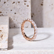Round Moissanite Ring