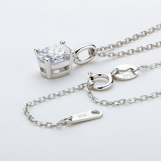 SHEBA Oval Cut Necklace