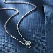 Green Rose Necklace