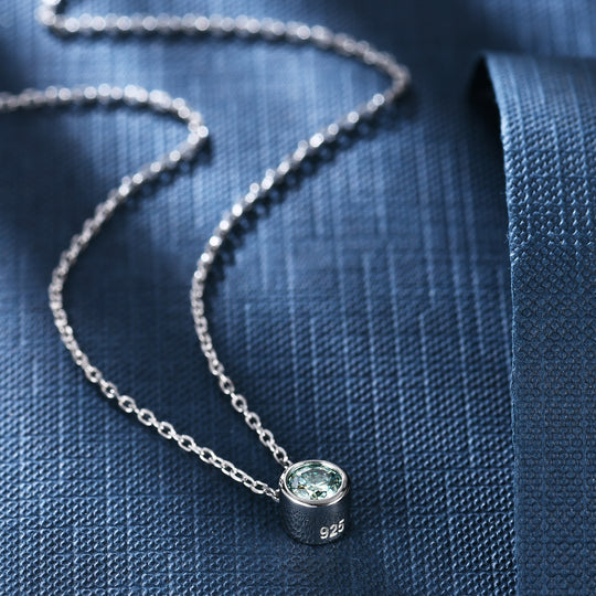 Green Rose Necklace