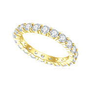 Round Moissanite Ring