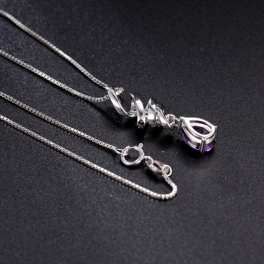 Ribbon Swirl Necklace